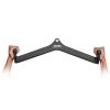 VEVOR LAT Pulldown Attachment, Cable Machine Rowing V-bar Attachment, Tricep Pull Down Bar, Back Strength Training Rubber Coated Handle Grip