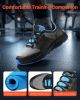 VEVOR Cross Training Shoes, M Width Sneakers US Size 9, Wide Toe Box Shoes with Arch Support & Adjustable Lace-up, Training Shoes for Running