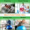 PRO MAX Workout Exercise Ball for Fitness, Yoga, Balance, Stability, or Birth Ball for Pregnancy and Labor
