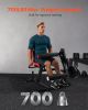 VEVOR Leg Extension and Curl Machine, 700 lbs Capacity Lower Body Special Leg Machines, Adjustable Leg Exercise Bench, Leg Rotary Extension for Thigh
