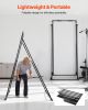 VEVOR Yoga Stand Frame, Max 440.9 lbs Load Swing Stand, Triangular Structure Yoga Aerial Rig, Aerial Silk Stands with EVA Foam