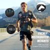 VEVOR Weighted Vest, 20 lbs Weight Vest with Reflective Stripe, Adjustable Buckle Body Weight Vest for Men Women